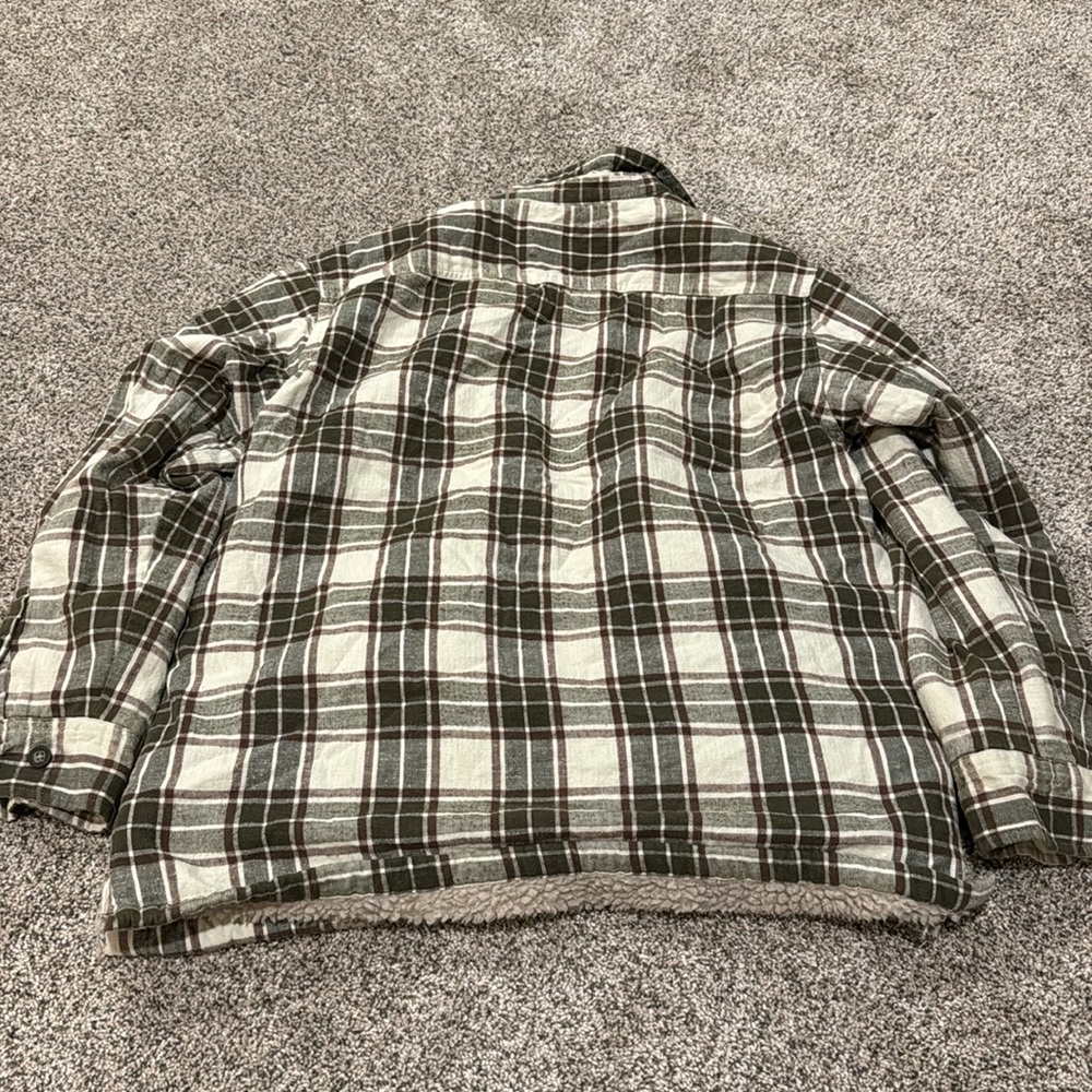 Faded Glory Button Up Soft Shell, Sherpa Lined Ja… - image 4